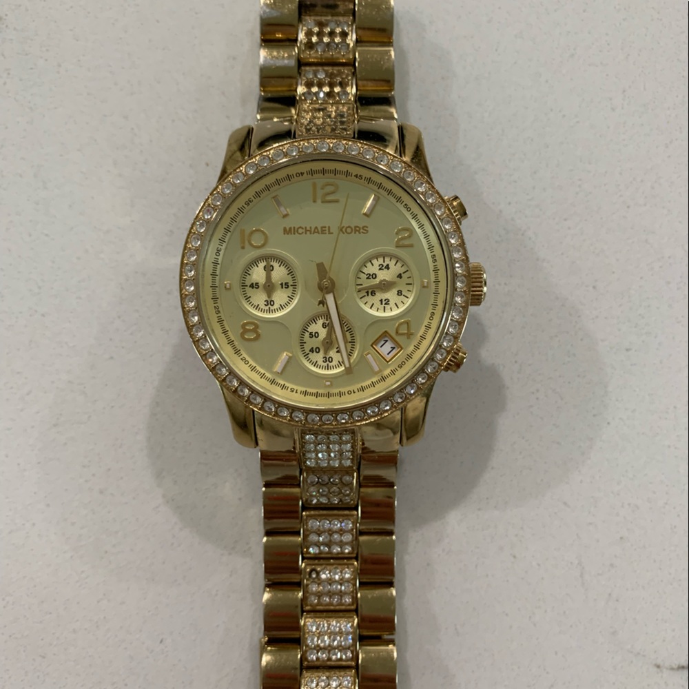 Gold Michael Kors Watch